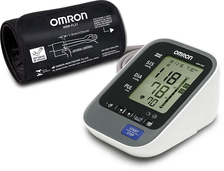 Monitor de pressão Omron HEM-7320 com a braçadeira HEM-FL31